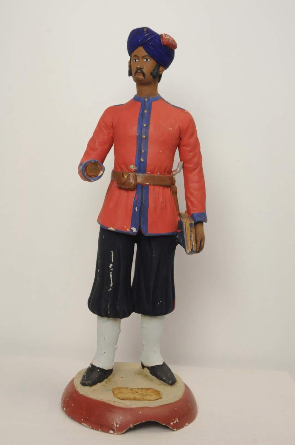 Tonfigur, bemalt