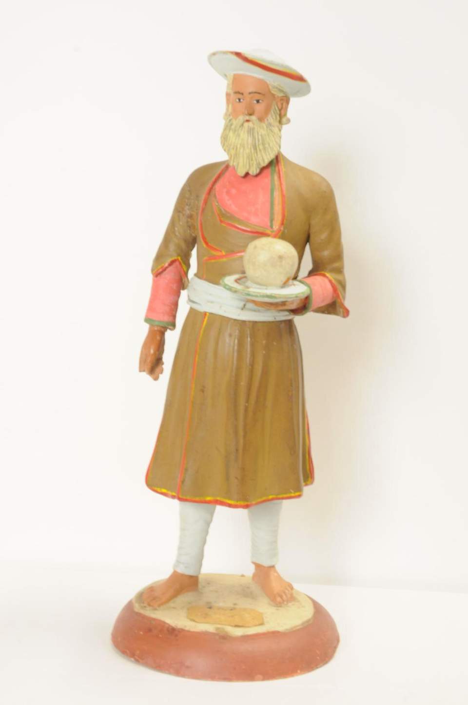Tonfigur, bemalt