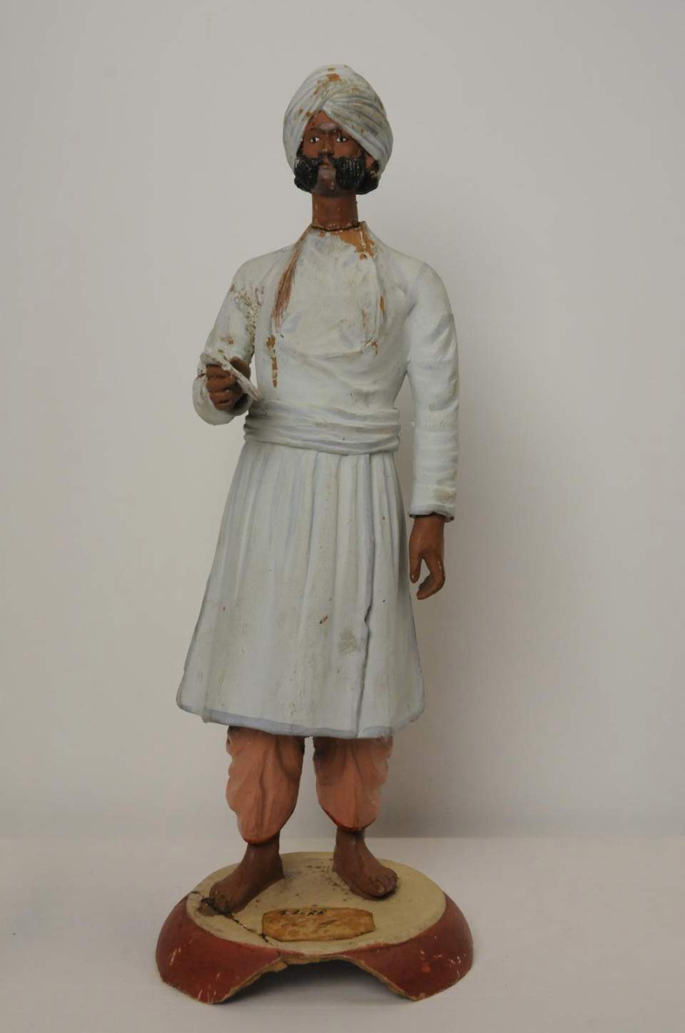 Tonfigur, bemalt
