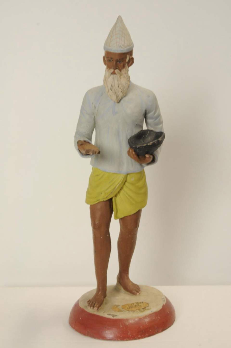 Tonfigur, bemalt