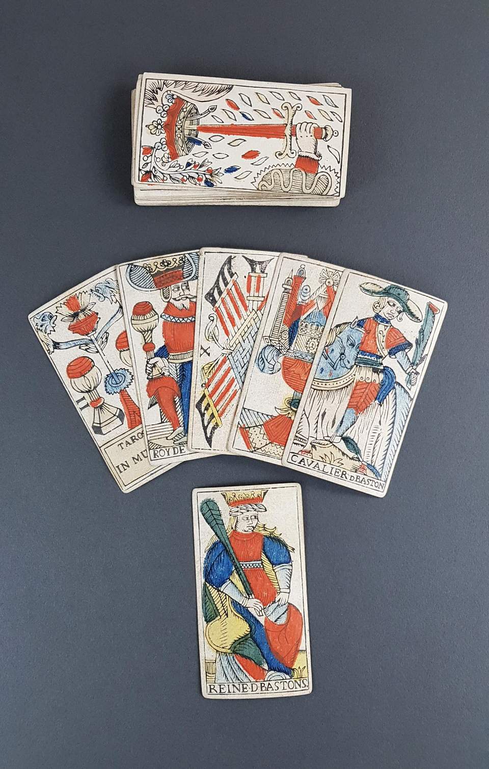 Tarotkarten, Kartenspiel, Spielkarten