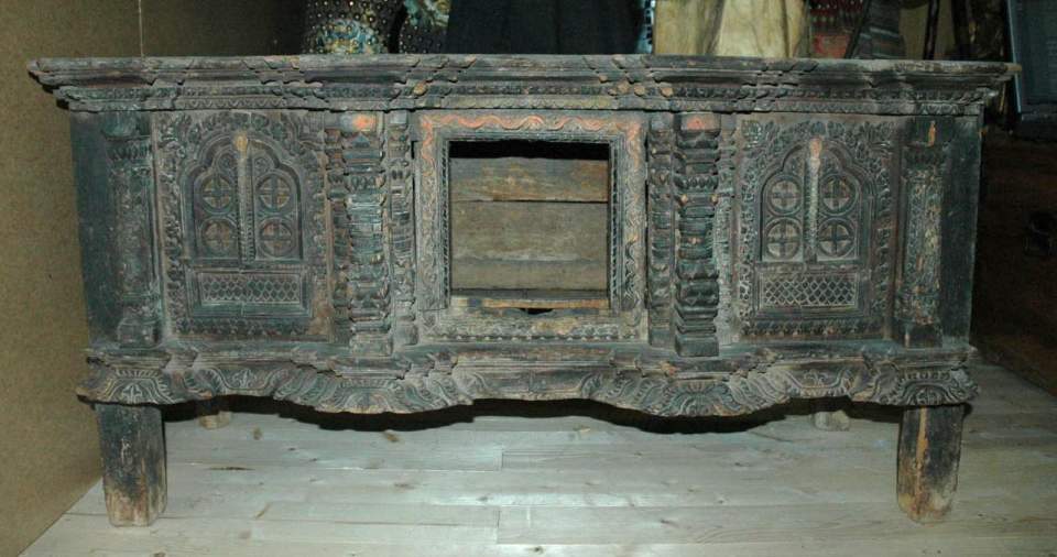 Hausaltar - Schrein, Holz