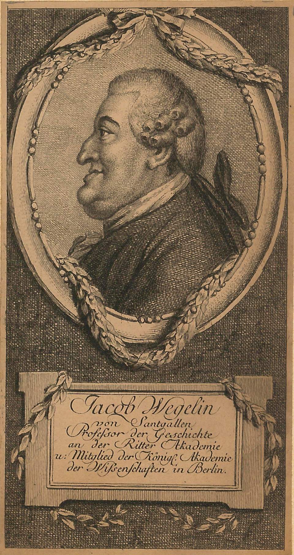 Stich, Bild von Jak. Wegelin v. St. Gallen