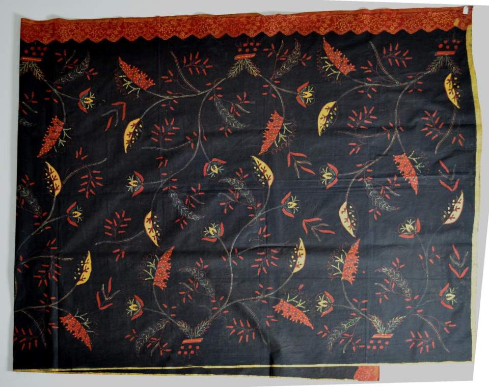 Kain panjang, offenes Hüfttuch, Sarong