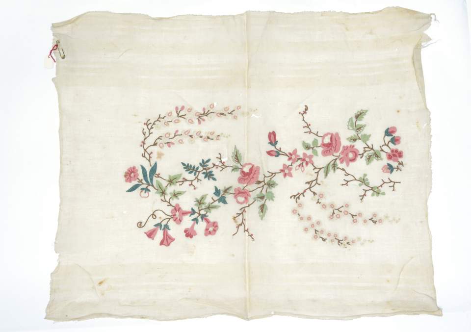 Kettenstich-Stickerei