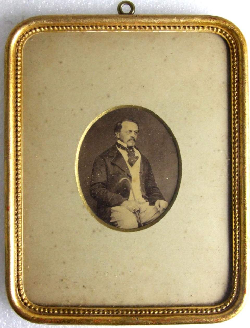 Fotografie des Herrn Moriz Hungerbühler-Brunner