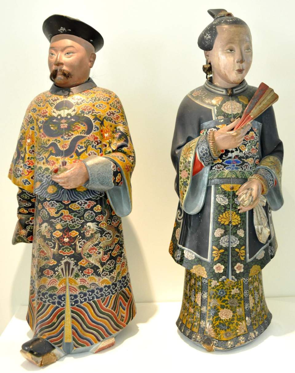 Mandarin und Frau