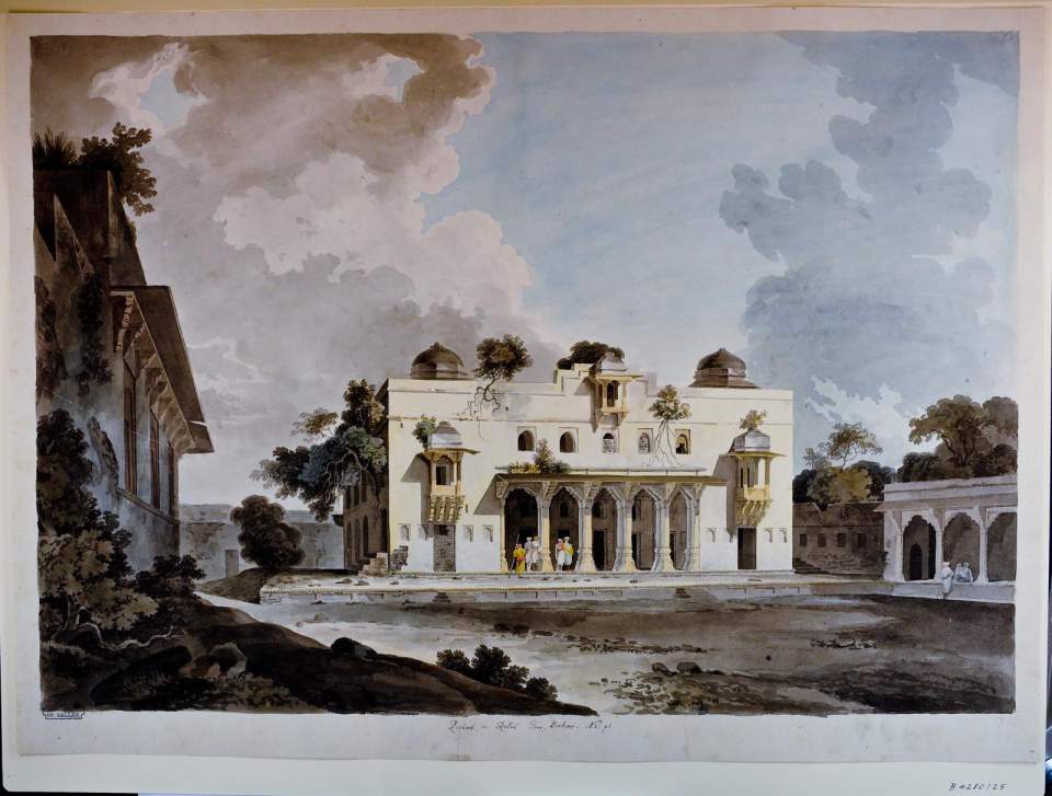 Moghul-Palast im Fort von Rohtasgarh, Bihâr
