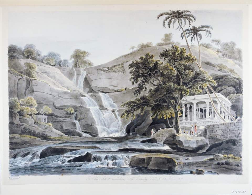 Der Wasserfall von Kuttalam