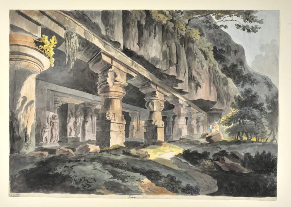 Die Kulthöhle Janwasa (Höhle 26) in Elûrâ