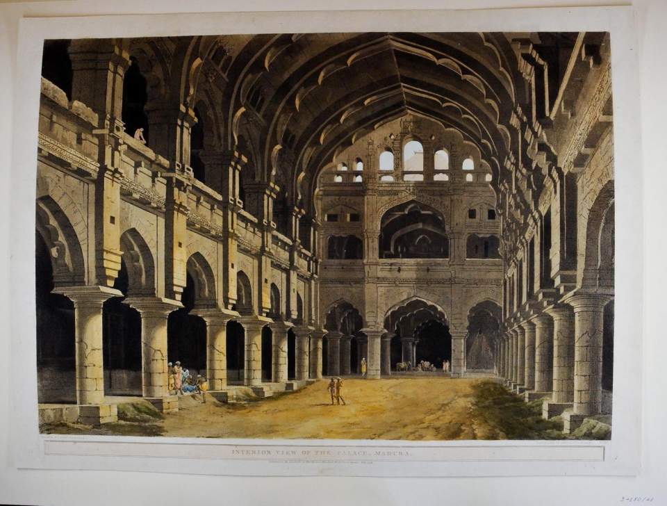 Interior View of the Palace, Madura