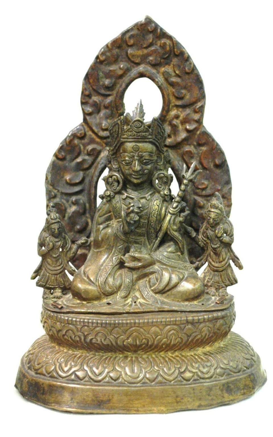 Buddha Statue Padmasambhava als Guru Saroruhavajra