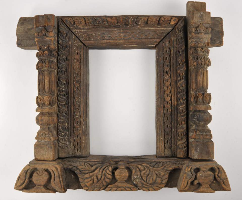 Holzfensterrahmen