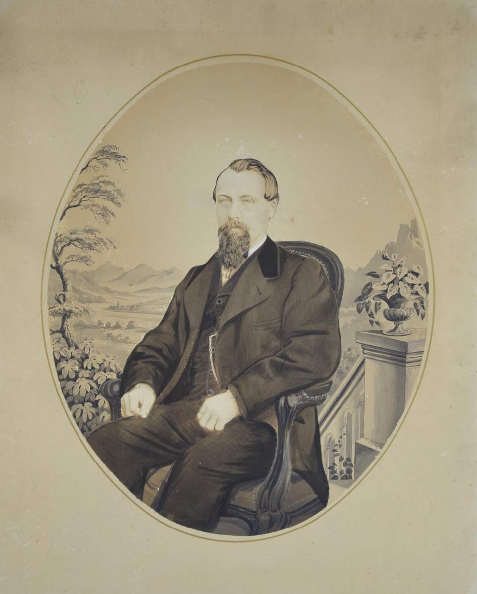 Porträt Dr. med. Hermann Altherr, Heiden