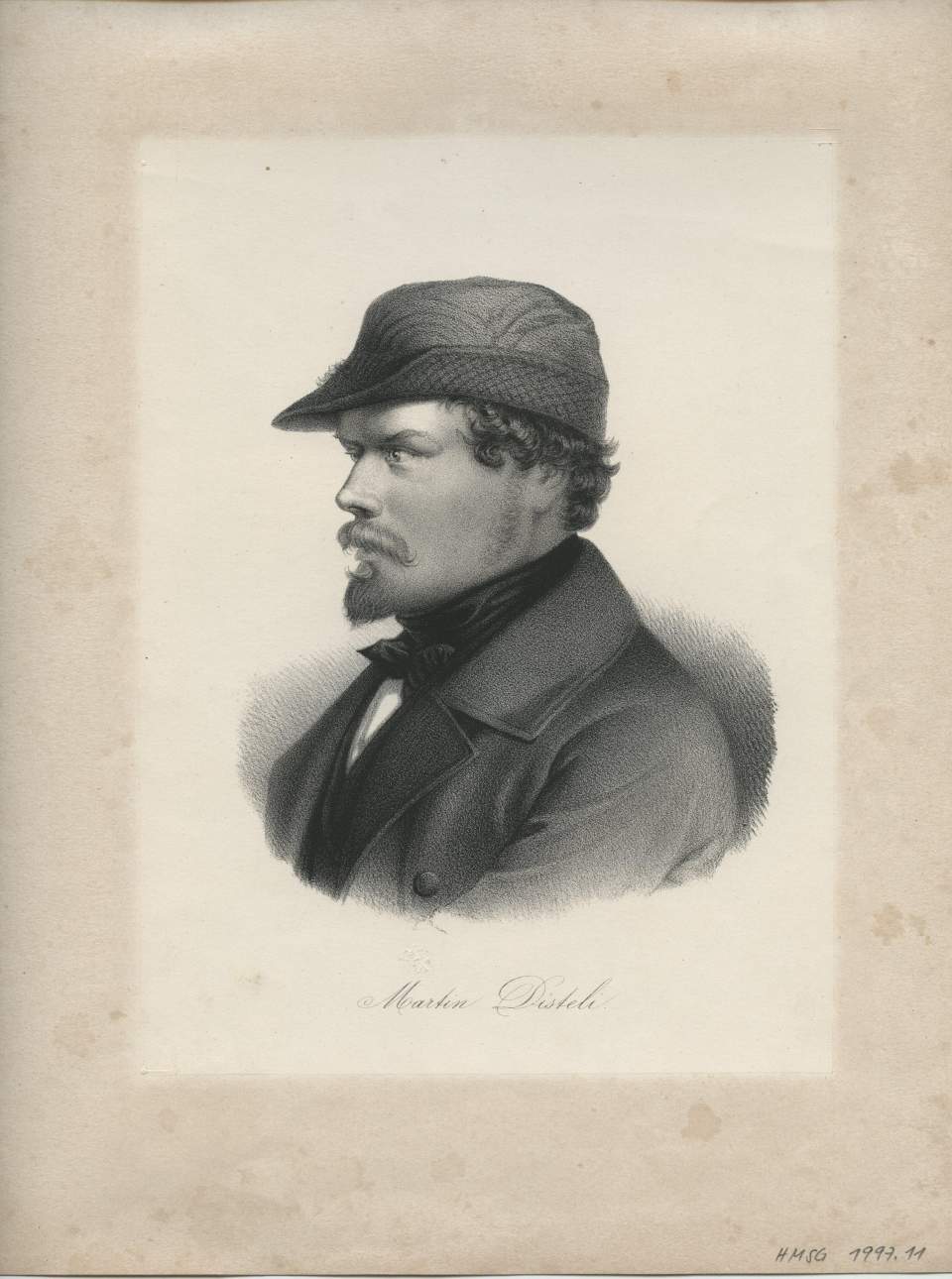 Porträt, Martin Disteli