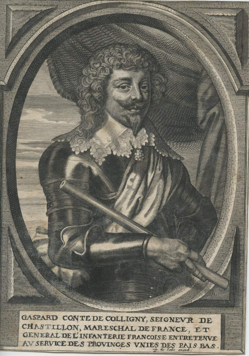 Porträt, Gaspard Conte de Colligny
