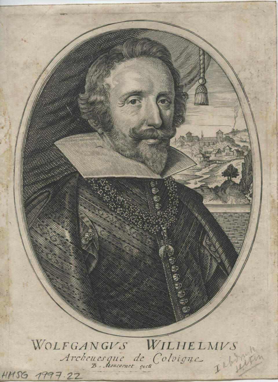 Porträt, Wolfgangus Wilhelmus