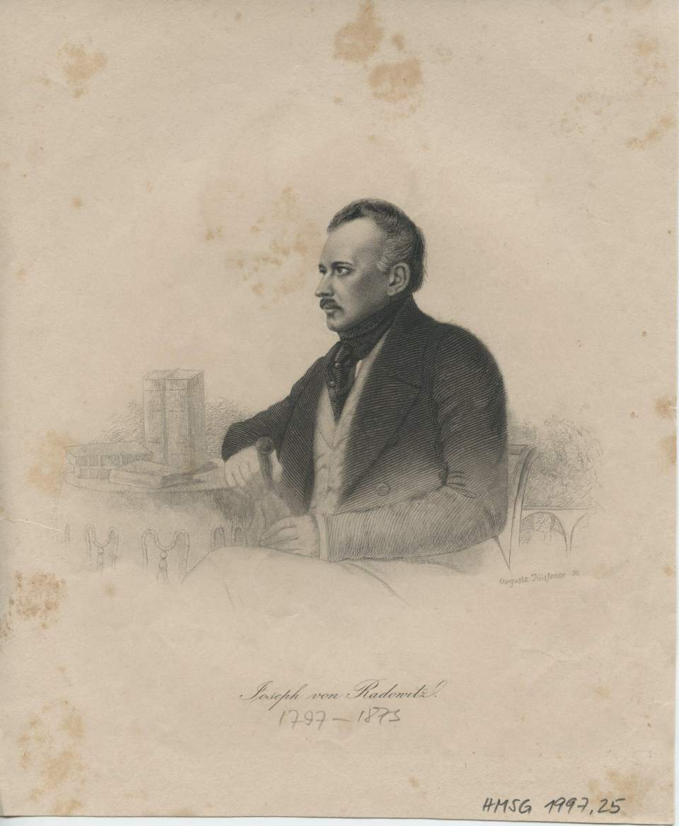 Porträt, Joseph von Radowitz