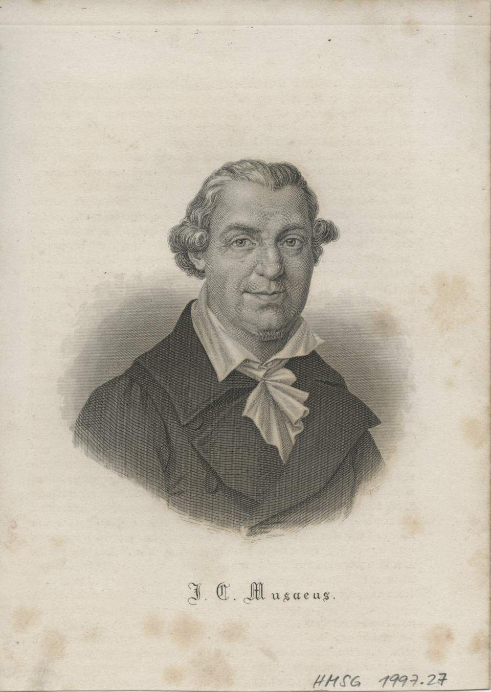 Porträt, J.C. Musaeus