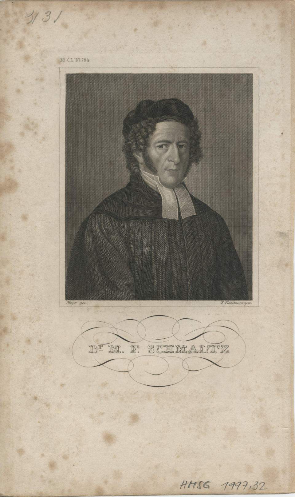 Porträt, Dr. M.F. Schmaltz