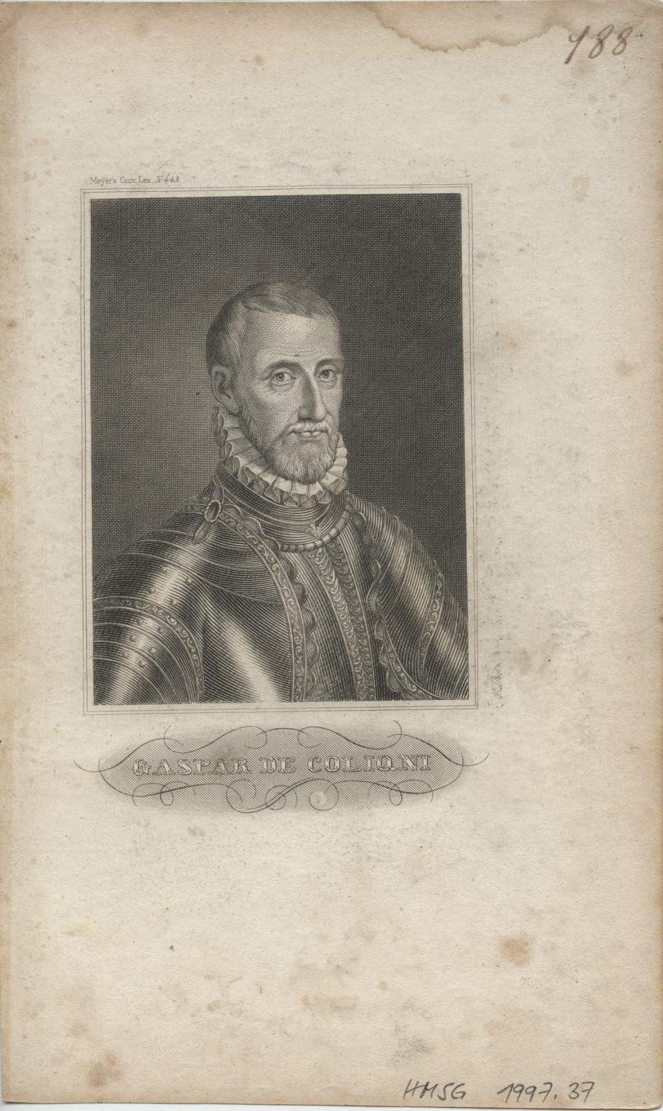 Porträt, Gaspar de Colioni