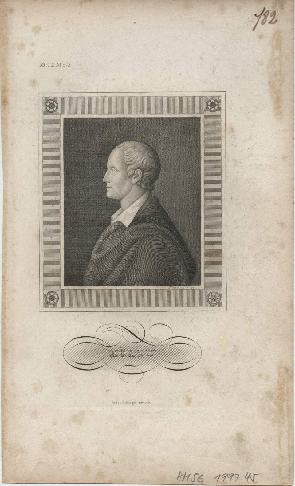 Porträt, Ludwig Hölty
