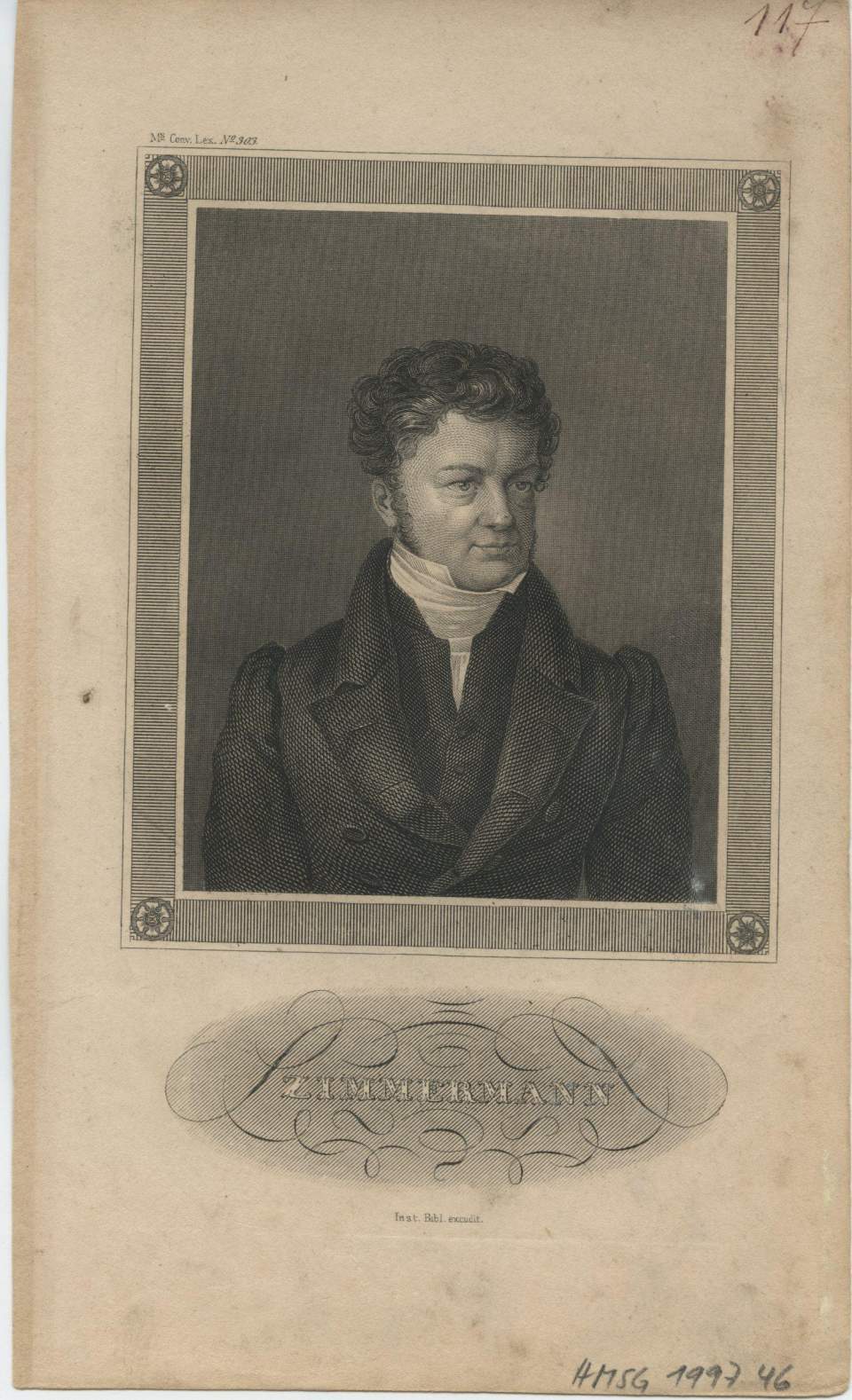 Porträt, Ernst Zimmermann