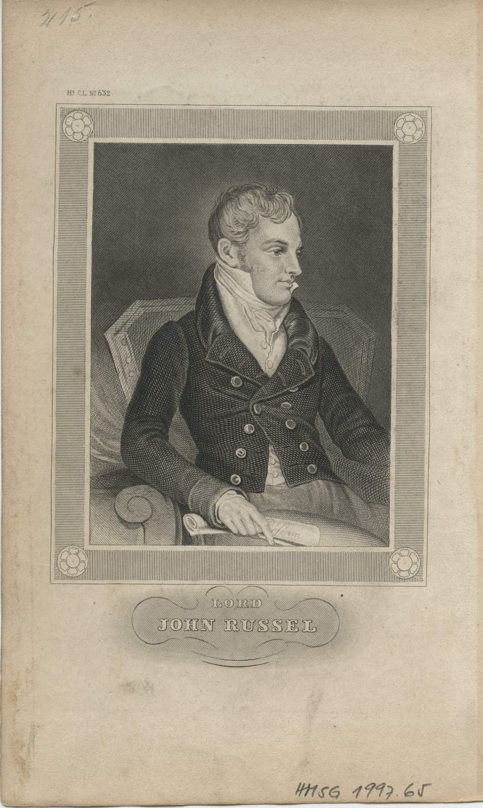 Porträt Lord John Russel
