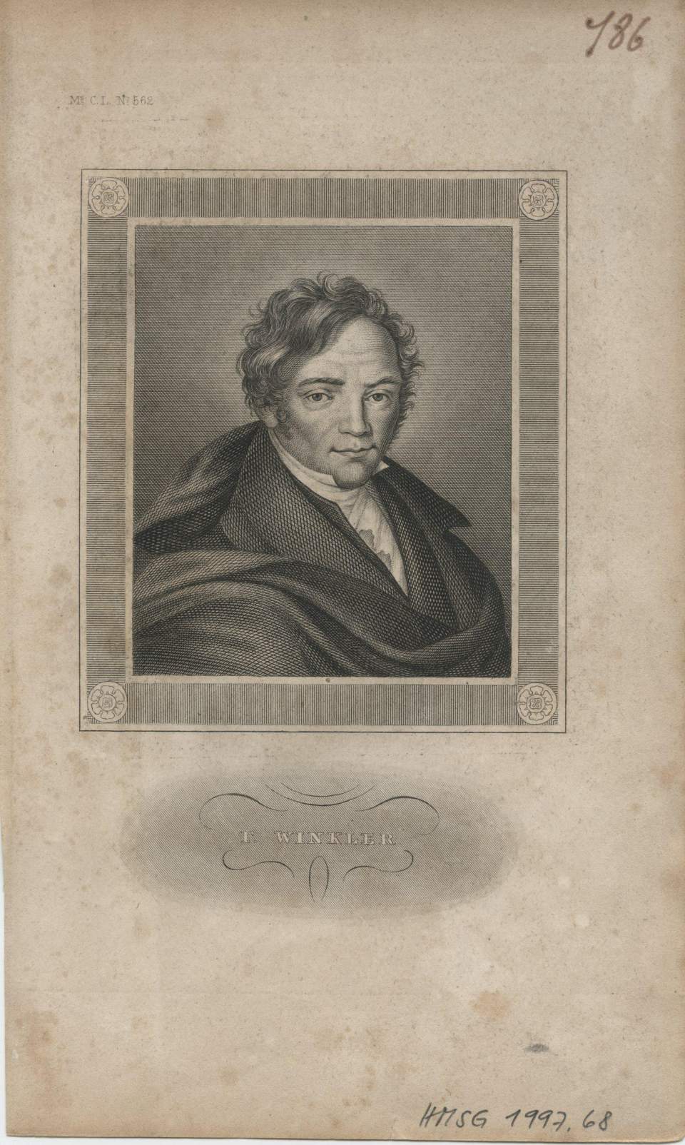 Porträt Karl Theodor Gottlieb Winkler