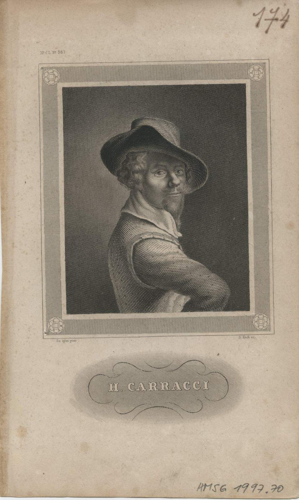 Porträt H. Carracci