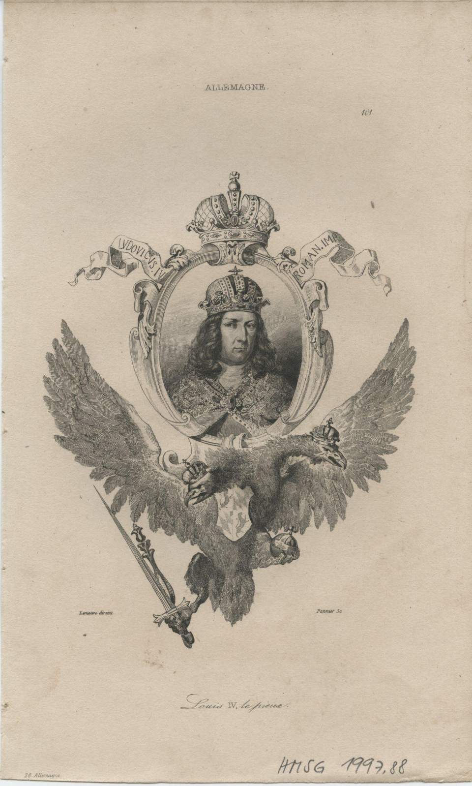 Porträt Louis IV