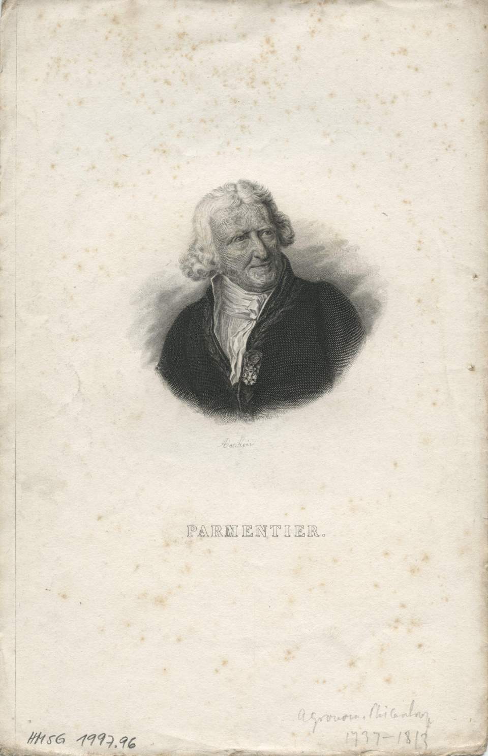 Porträt Antoine Augustin Parmentier