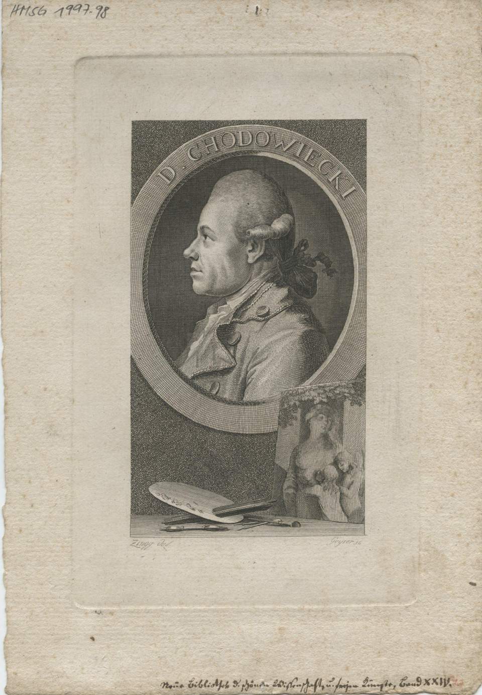 Porträt Daniel Nikolaus Chodowiecki