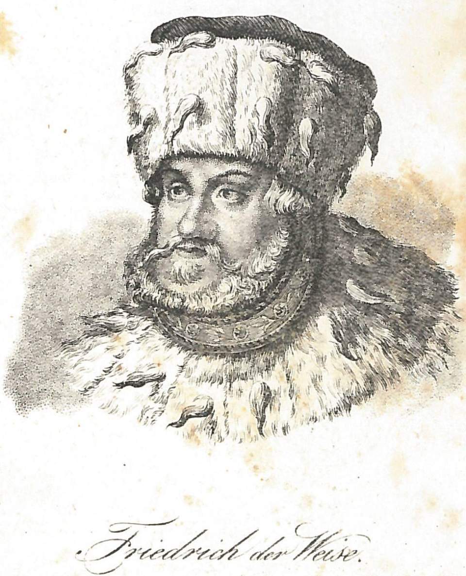 Porträt Freidrich der Weise