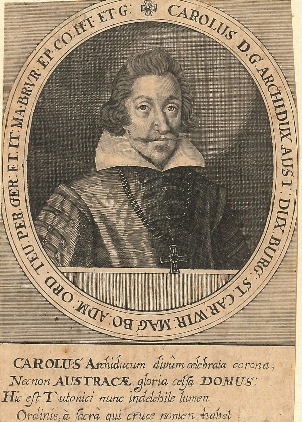 Porträt Carl Erzherzog von Österreich 1590 - 1624