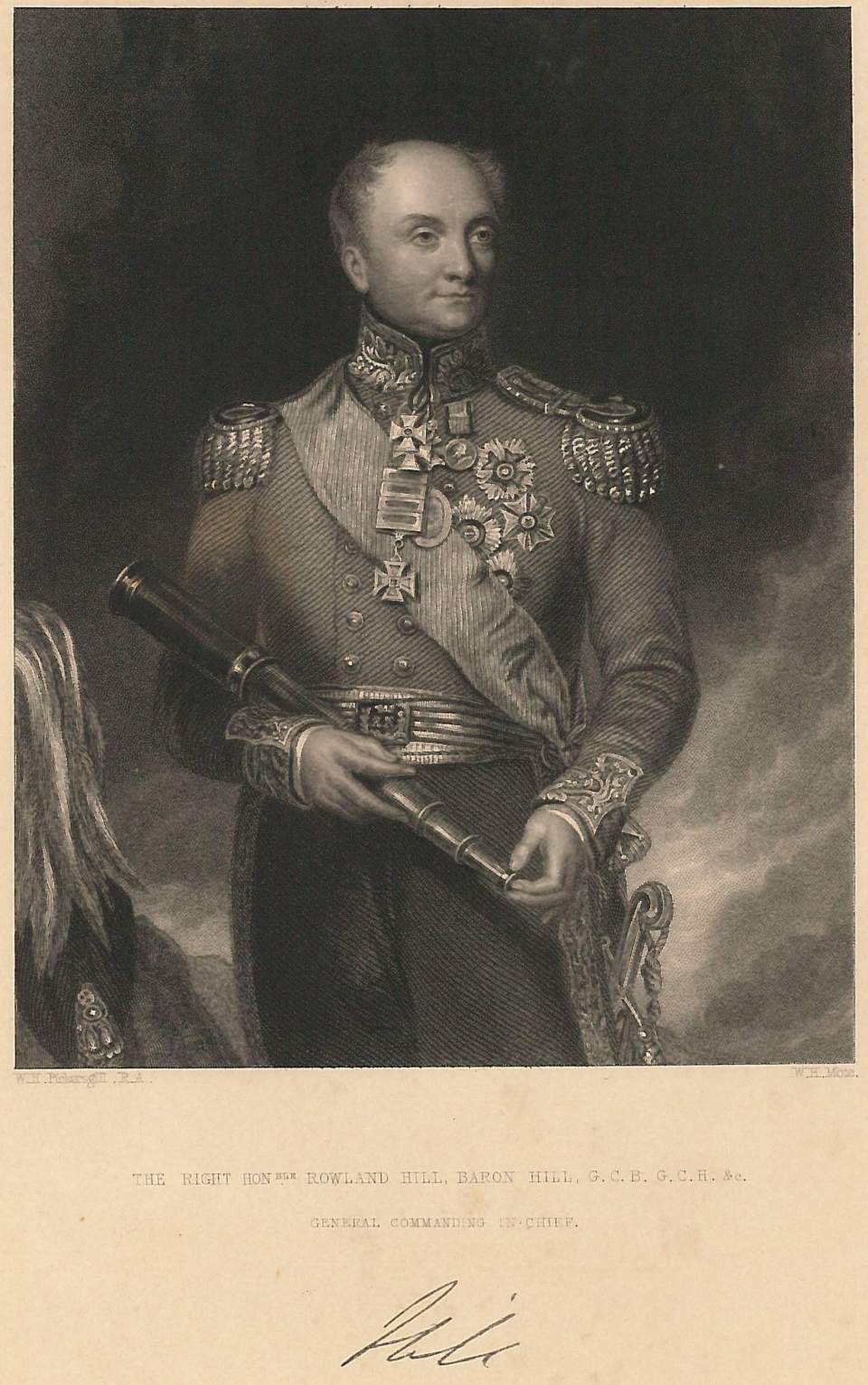 Porträt The Right Hon.ble Rowland Hill