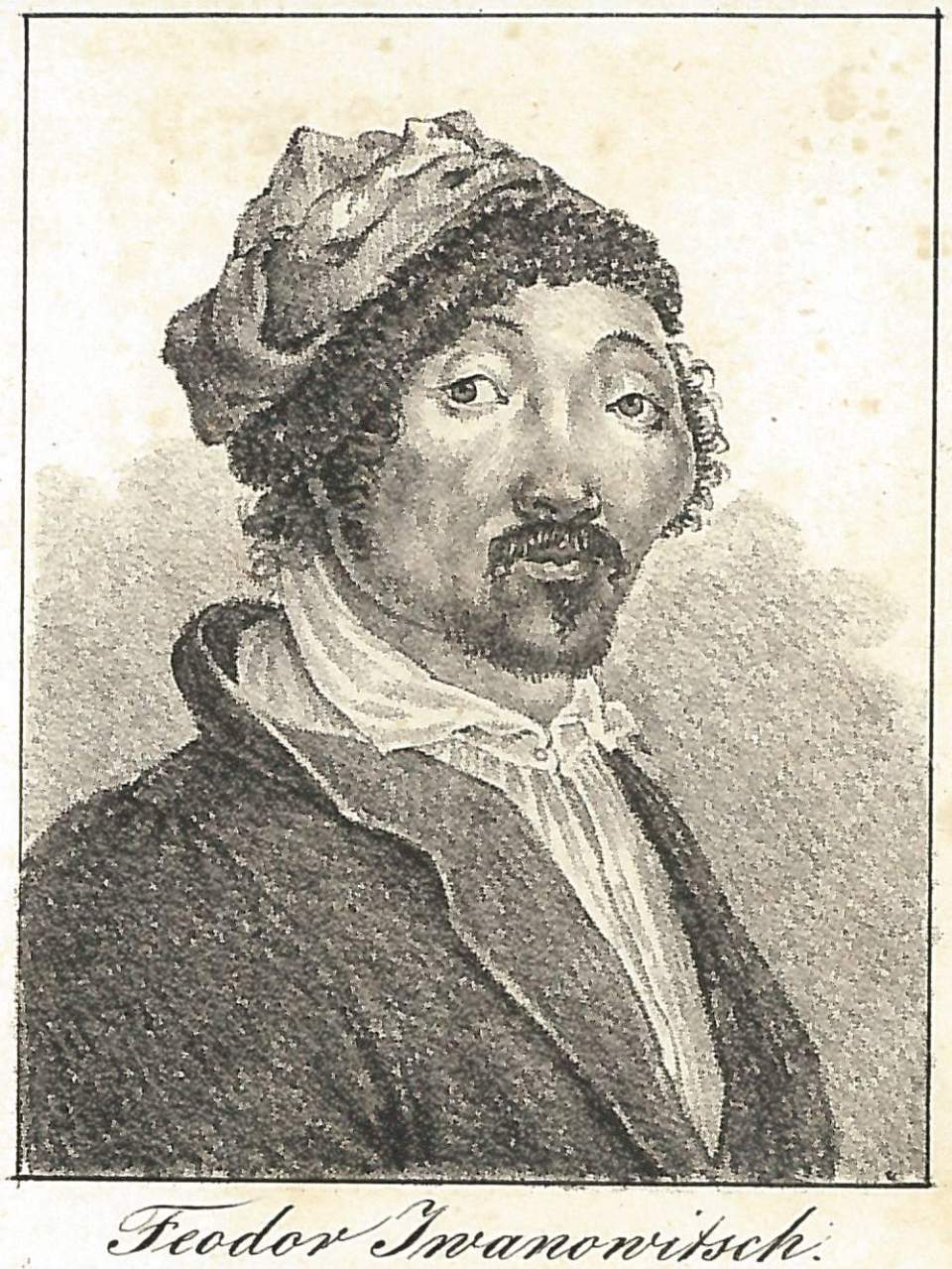 Porträt  Feodor Iwanowitsch