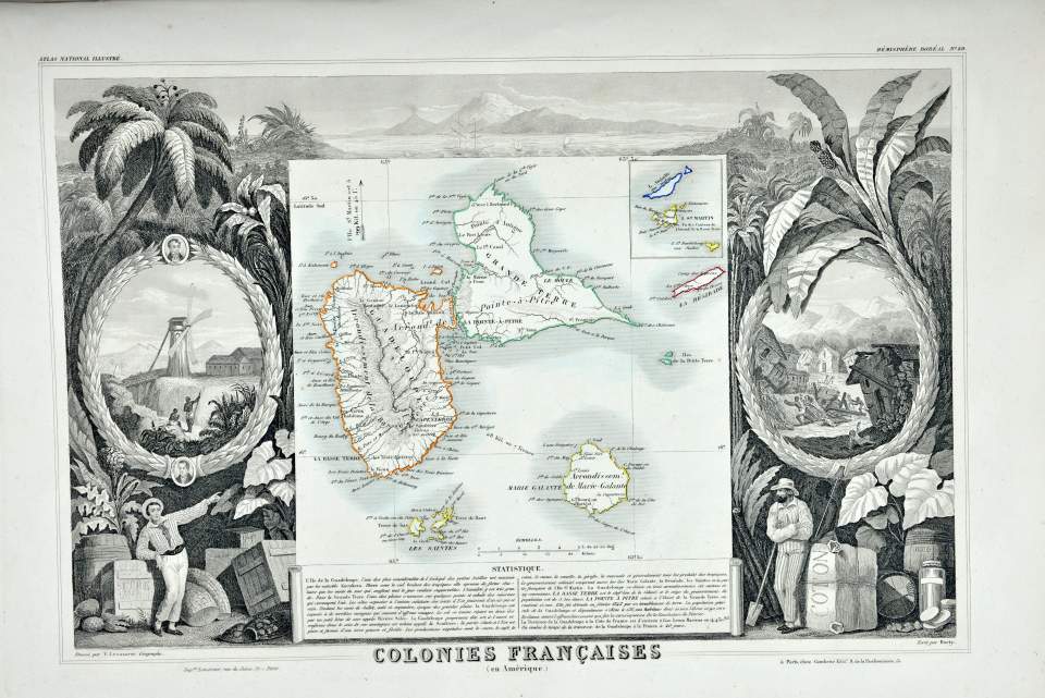 Atlas National illustré des 86 Departements et des Possessions de la France