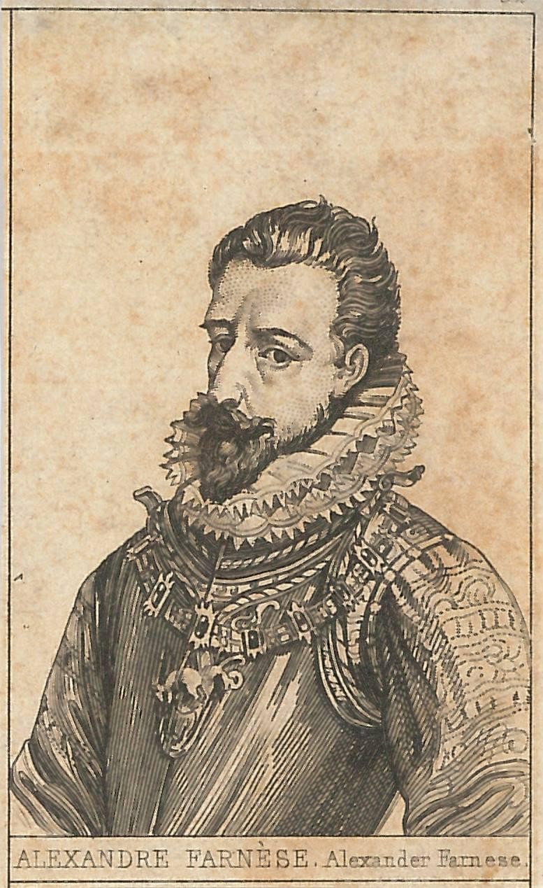 Porträt  Alexandre Farnese