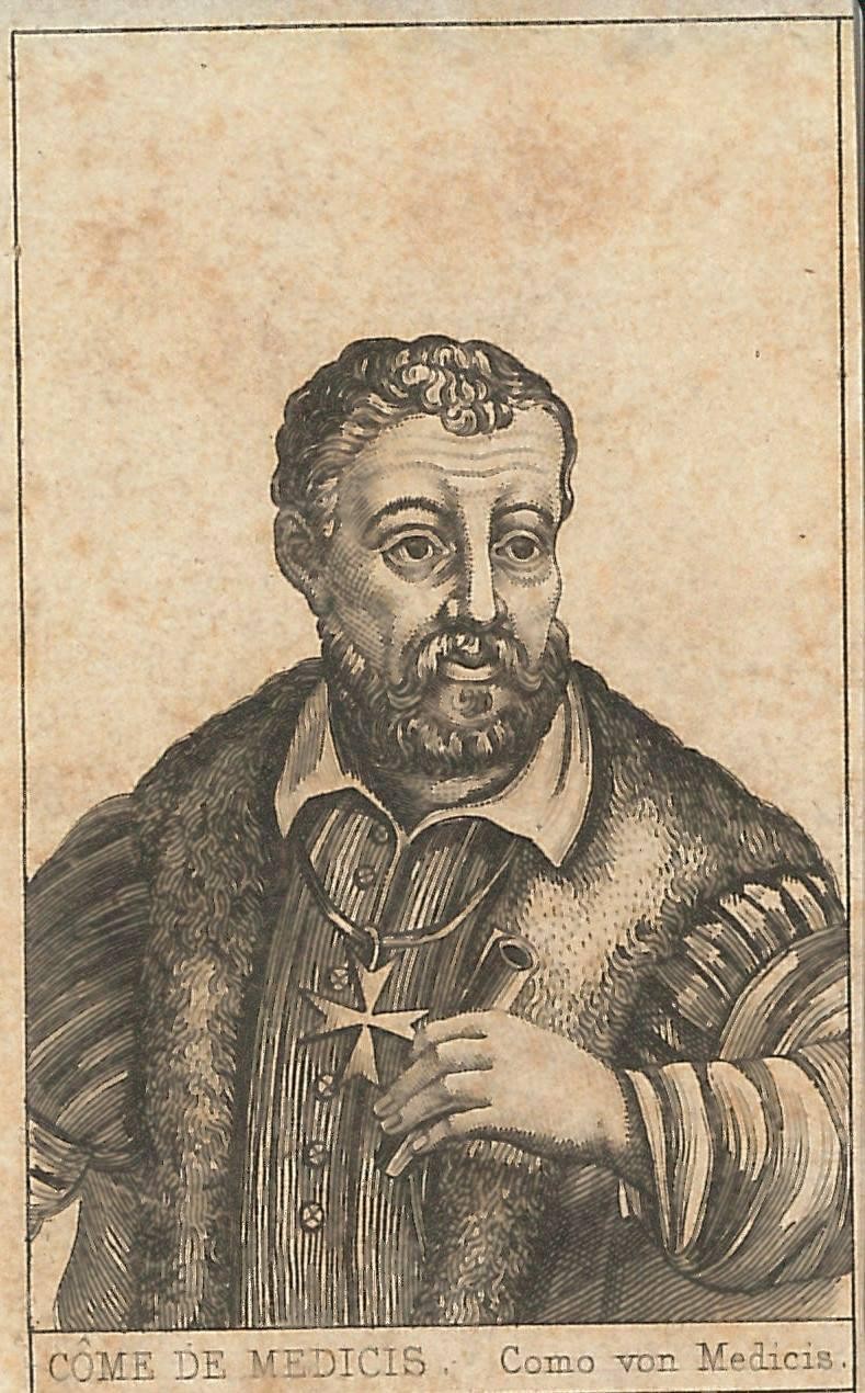 Porträt  Como (Cosimo) von Medicis