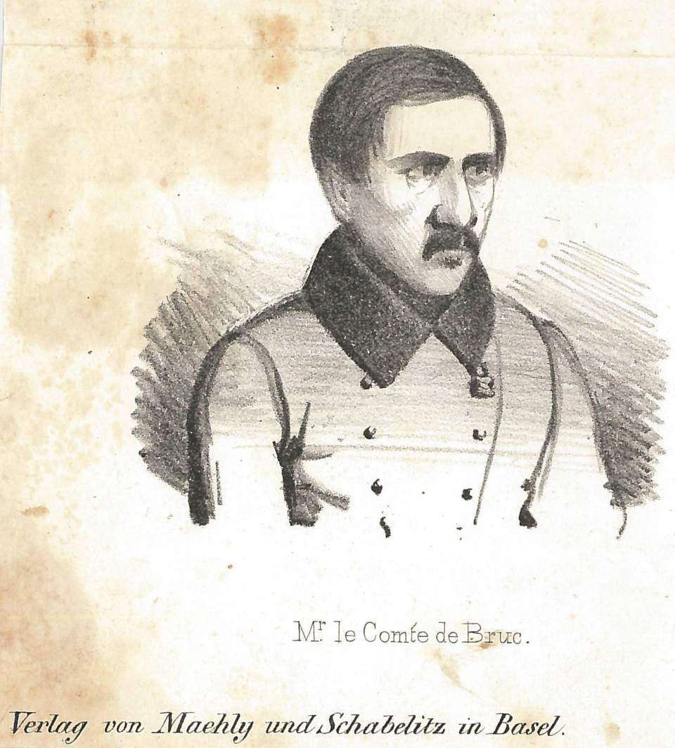 Porträr  Mr. le Comte de Bruc