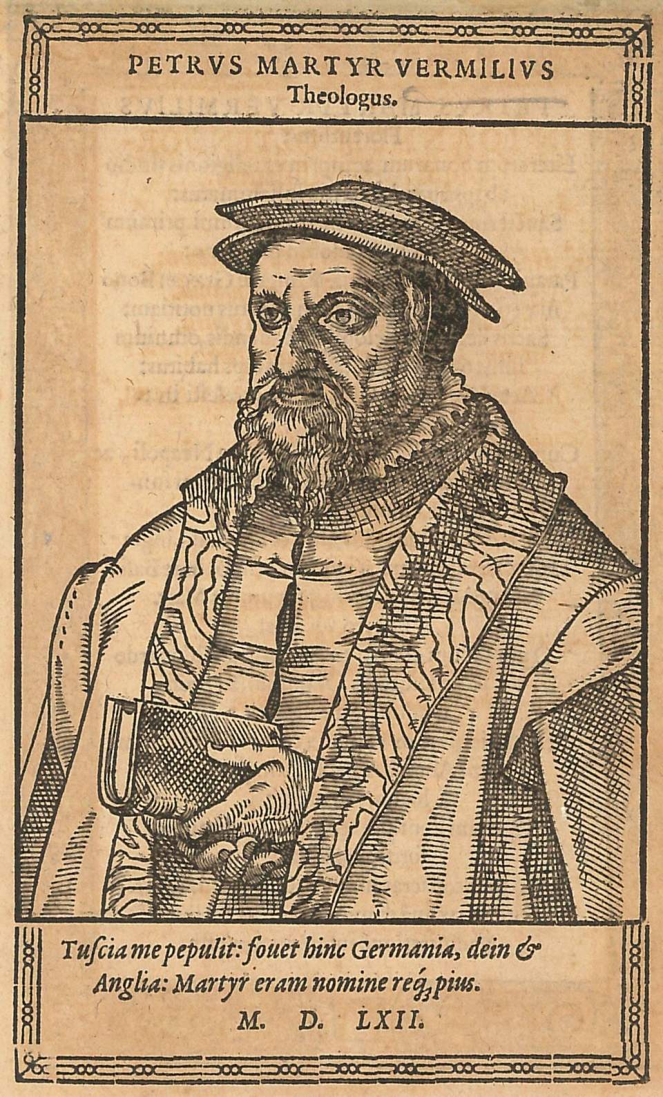 Porträt  Petrus Martyr Vermilius Theologus