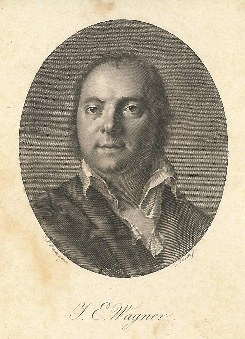 Porträt  J. E. Wagner