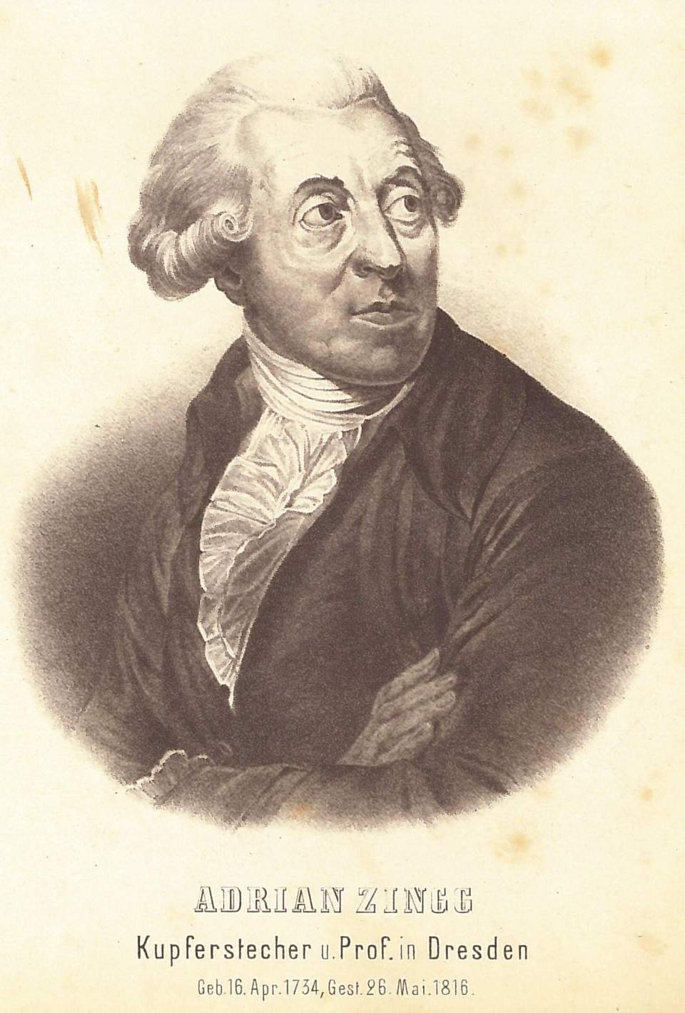 Porträt  Adrian Zingg
