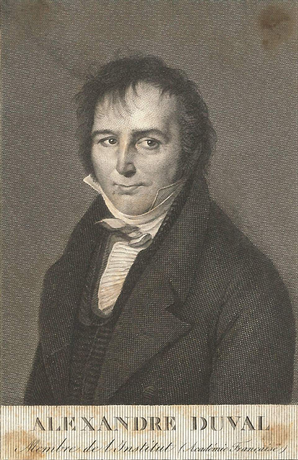 Porträt  Alexandre Duval