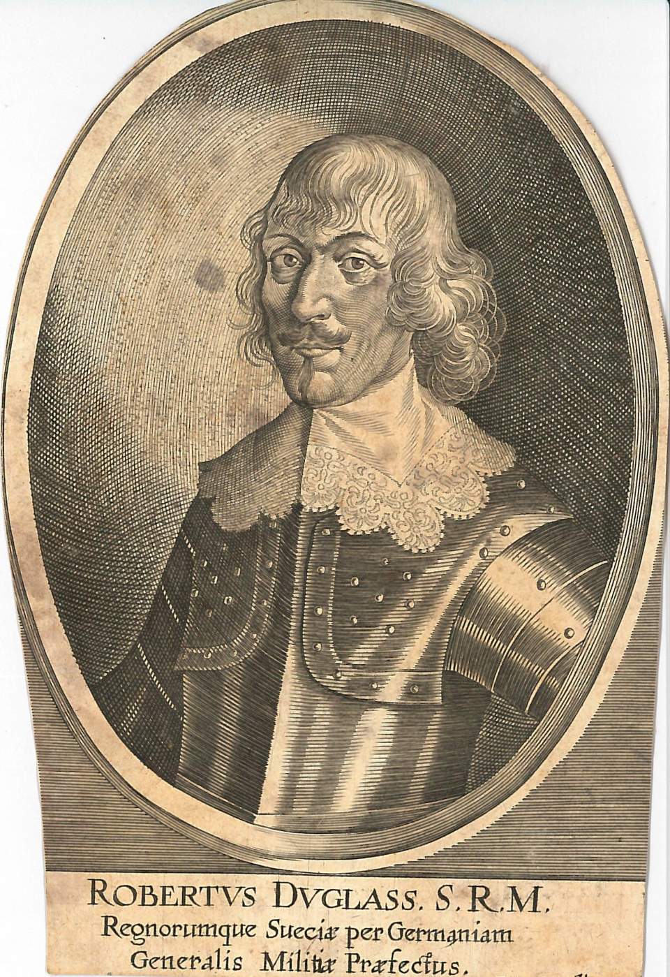 Porträt  Robertus Duglass S. R. M.