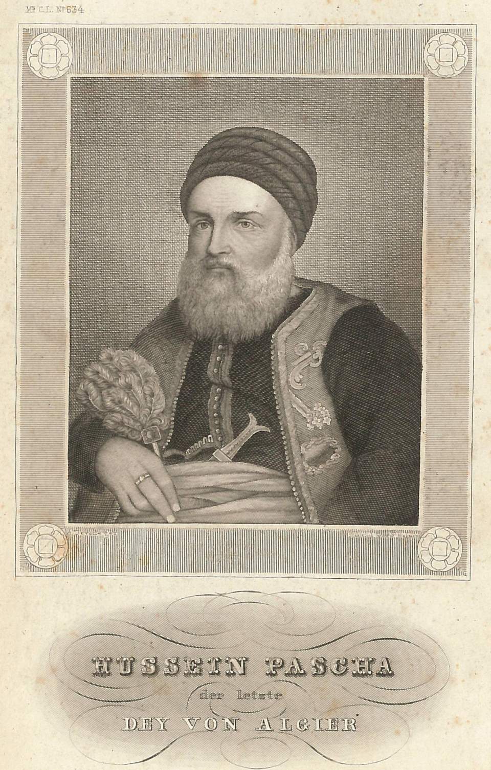 Porträt  Hussein Pascha