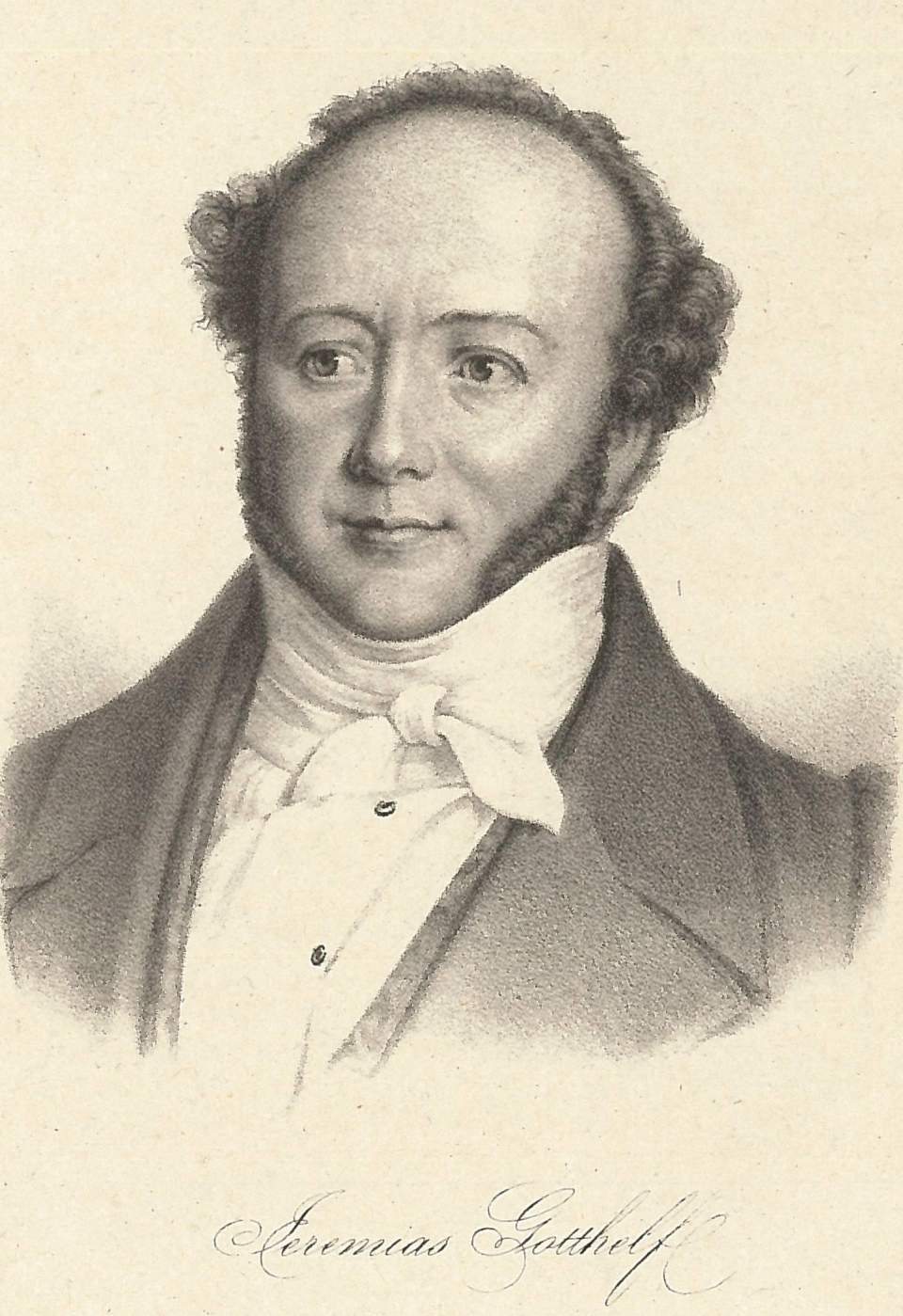 Porträt  Jeremias Gotthelf