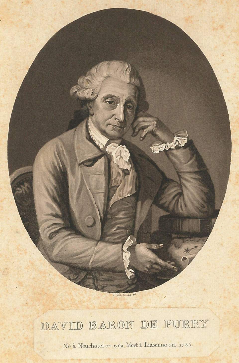 Porträt  David Baron de Purry