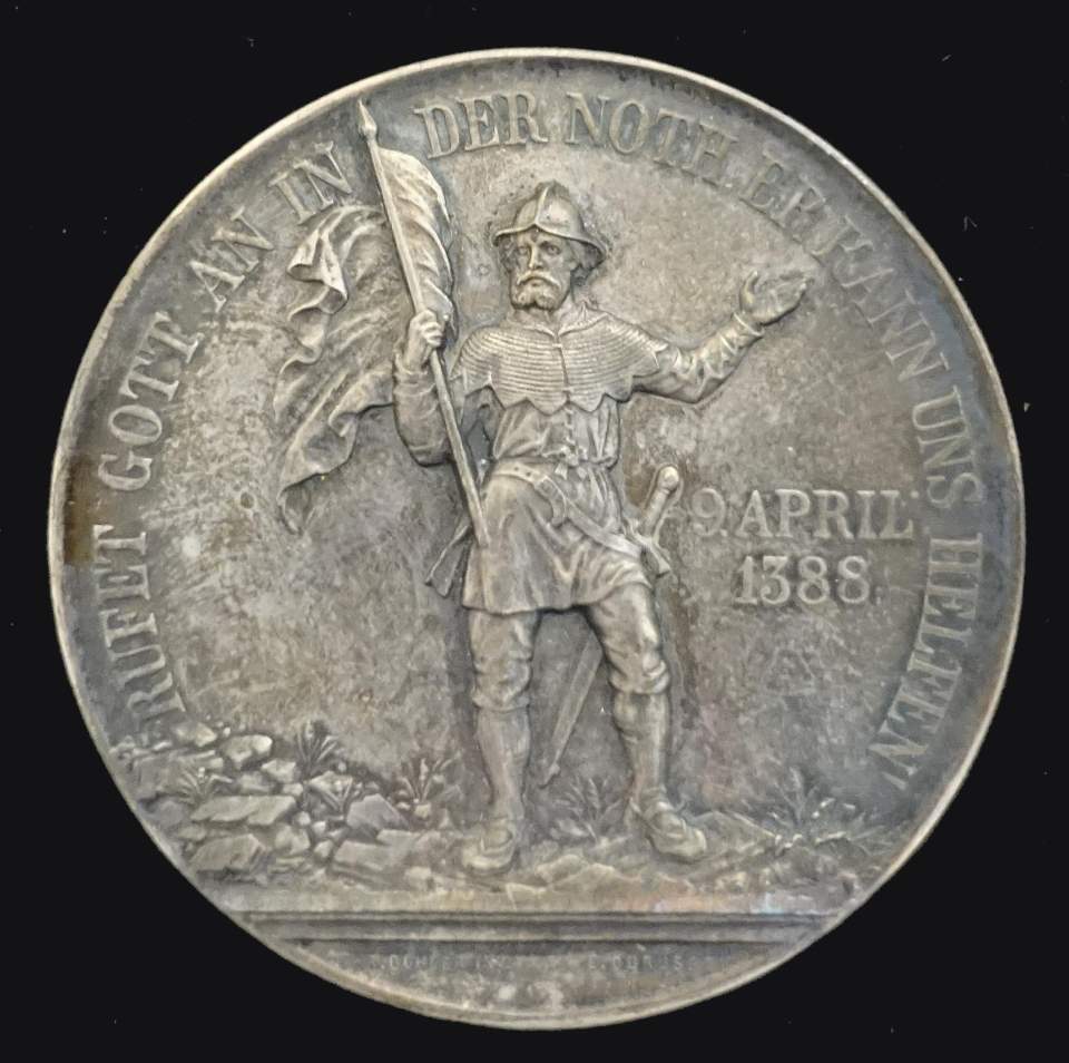 Medaille 500-Jahr-Feier der Schlacht bei Näfels